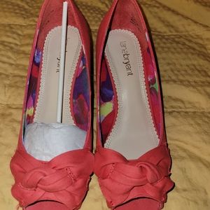 Lane Bryant wedges 8 Wide